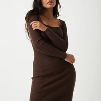 Charlie Dress Chocolate