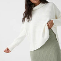 IRIS KNIT SWEATER - CREAM