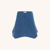 Paloma Organic Mini Skirt Classic Denim