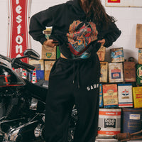 THE BRENDA ENERGY HOODIE BLACK