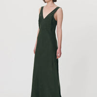 Regina Midi Dress Olive