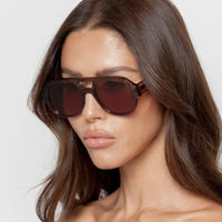 Ruby Sunglasses Coffee