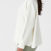 IRIS KNIT SWEATER - CREAM