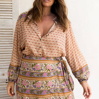 Sienna Blouse Clay