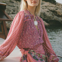Sienna Blouse Fuchsia