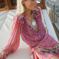 Sienna Blouse Fuchsia