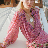 Sienna Blouse Fuchsia