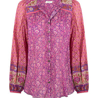 Sienna Blouse Fuchsia