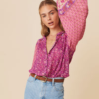 Sienna Blouse Fuchsia