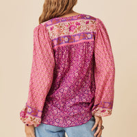 Sienna Blouse Fuchsia