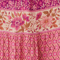 Sienna Maxi Skirt Fuchsia