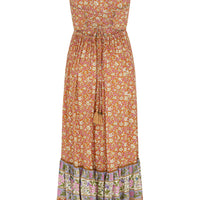 Sienna Strappy Maxi Dress Clay