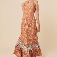 Sienna Strappy Maxi Dress Clay