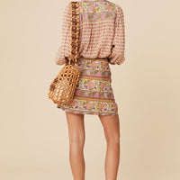 Sienna Wrap Skirt Clay