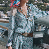 Sienna Tunic Dress Jade