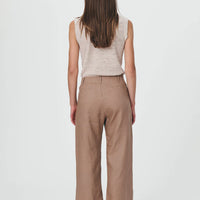 SKY STRAIGHT PANTS HAZELNUT