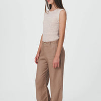 SKY STRAIGHT PANTS HAZELNUT