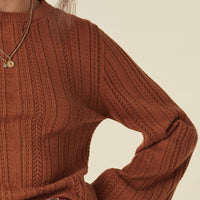 BROOKLYN SWEATER GINGER