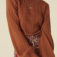BROOKLYN SWEATER GINGER