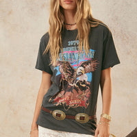 Elysian Biker Tee Charcoal