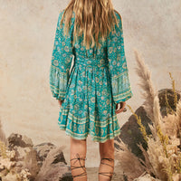 Elysian Tunic Dress Jade