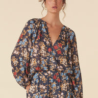 Flora Blouse Mystic
