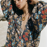 Flora Blouse Mystic