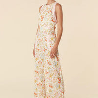 Flora Linen Jumpsuit Pastel