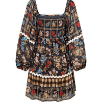 Flora Tunic Dress Mystic