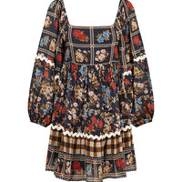 Flora Tunic Dress Mystic