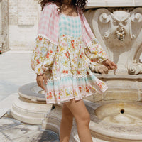 Flora Tunic Dress Pastel