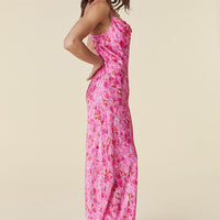 ISLAMORADA BIAS STRAPPY MAXI DRESS CANYON ROSE
