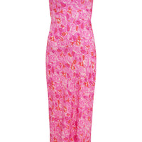 ISLAMORADA BIAS STRAPPY MAXI DRESS CANYON ROSE