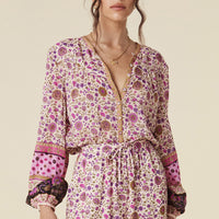 LADY UNTAMED BLOUSE LAVENDER
