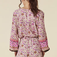 LADY UNTAMED BLOUSE LAVENDER