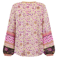 LADY UNTAMED BLOUSE LAVENDER