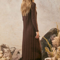 Lou Lou Knit Gown Cacao
