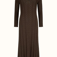 Lou Lou Knit Gown Cacao