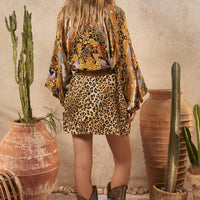 Lovers & Dreamers Short Robe Gold