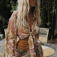 Lovers & Dreamers Shirt Champagne Peach