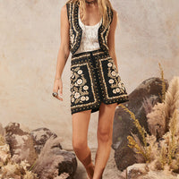 Remi Mini Skirt Midnight