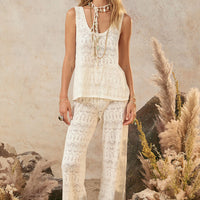 Siesta Pant White Sand