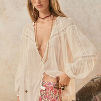 Teodora Blouse White Smoke