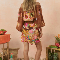 Birth of Venus Tunic Dress Caramel