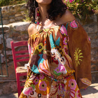 Birth of Venus Tunic Dress Caramel