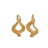 Serpentine Hoops Gold