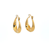 Lane Hoop Earrings Gold