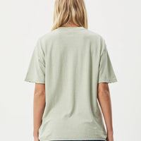 Slay Hemp Oversized T-shirt Eucalyptus