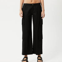 MIDNIGHT CARGO PANTS BLACK