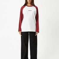 Ryan Oversized Long Sleeve Raglan Tee
